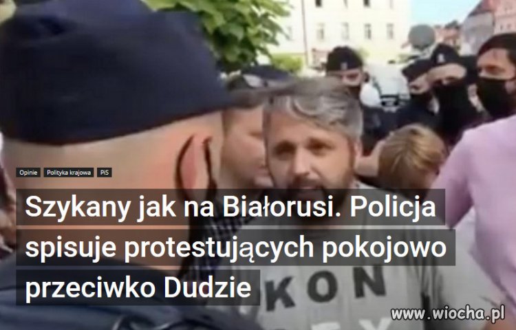 Chcecie państwa policyjnego? To głosujcie na Andrzeja Dudę.