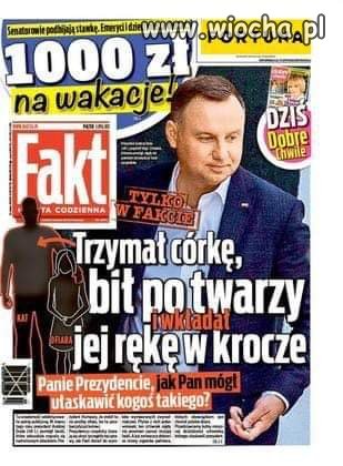 On podpisze co mu każą. Wszystko. 