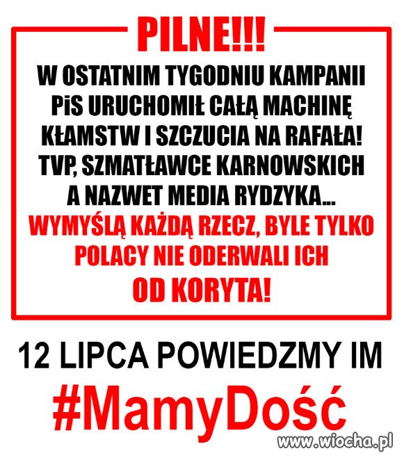 Poznamy najgorsze oblicze propagandy Dudy.