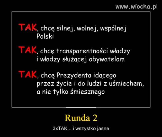 Wybór jest oczywisty ...