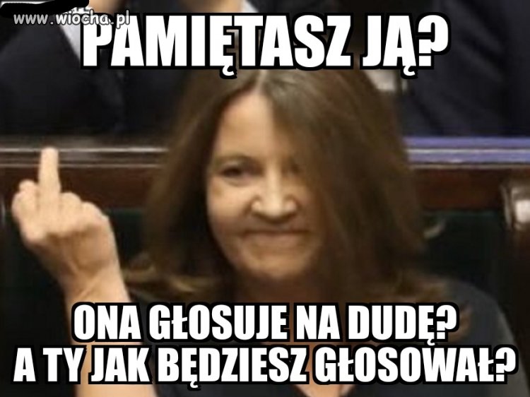 Głosując jak Lichocka głosujesz za pozwoleniem...