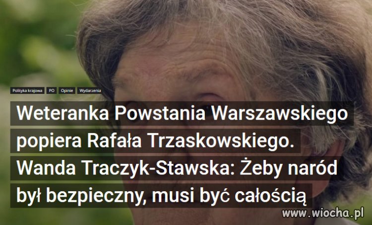 Polacy muszą zagłosować za wolnością i szacunkiem.