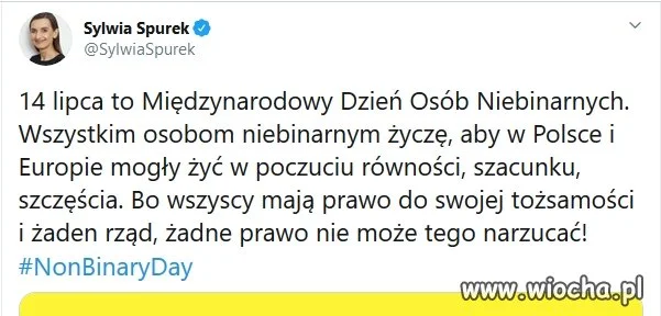 Dzień Osób Niebinarnych? Aaa to te 56 płci?