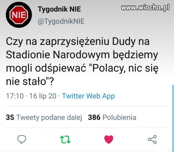 Może nam pozwolą odśpiewać...   