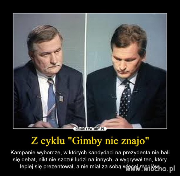 Następne wybory będą nie na argumenty 