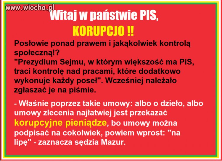 Witaj w państwie PiS...