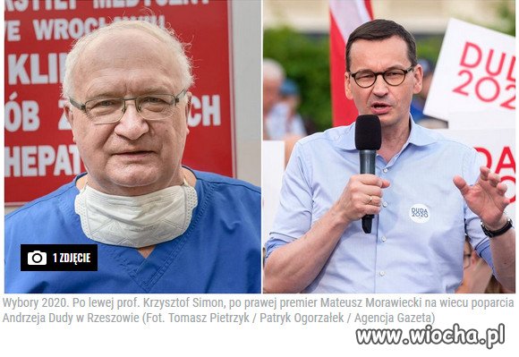 Prof. Simon: Premier o epidemii mówi bzdury.