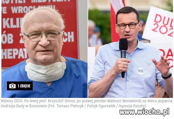 Prof. Simon: Premier o epidemii mówi bzdury.
