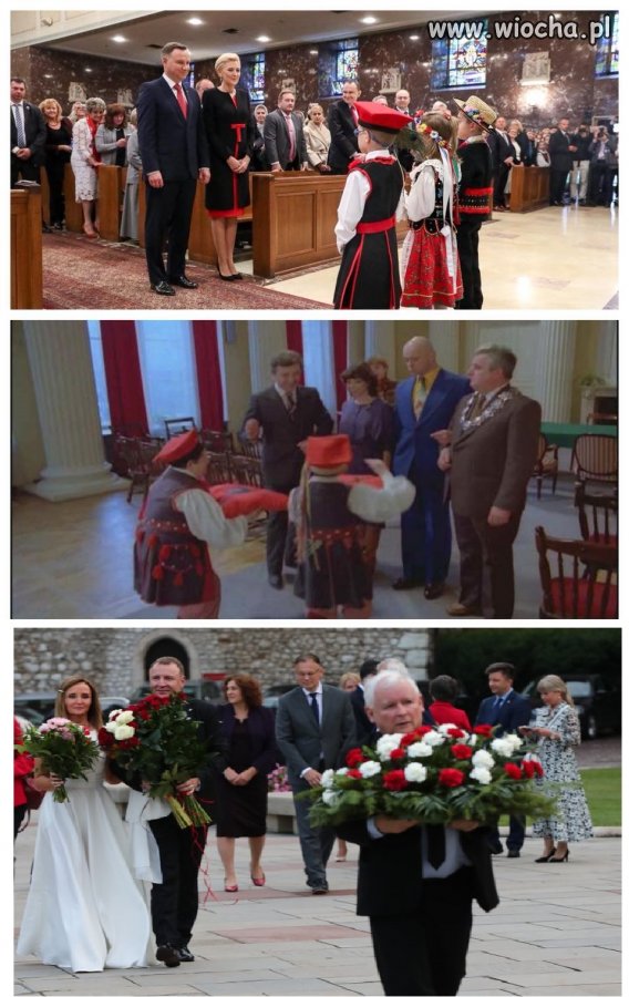 Polska tradycja...dzieci z kwiatami