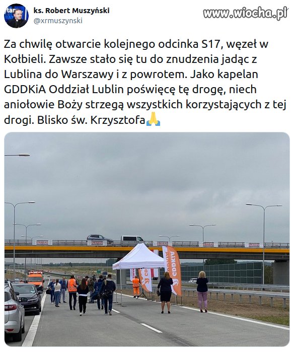 Kapelan GDDKiA, czyli czary mary za publiczną kasę