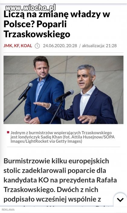 Nie tylko my mamy nadzieję