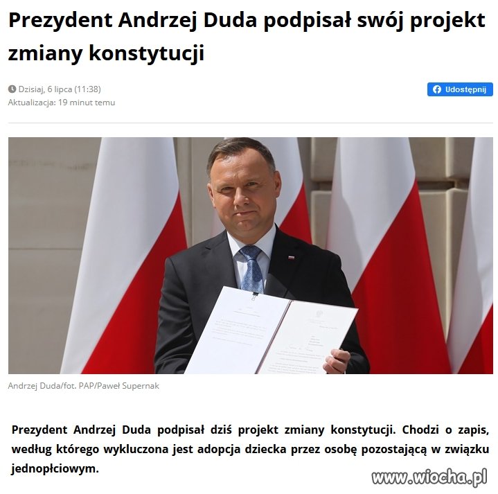 Kolejne próba manipulowania przy Konstytucji