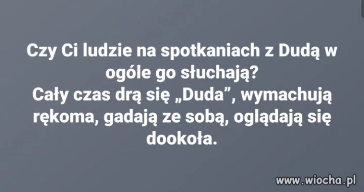 A po co mają słuchać ?