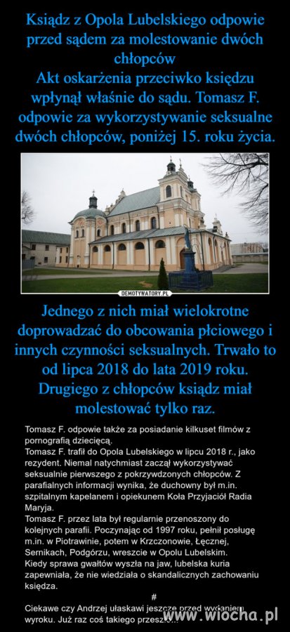 Czy Duda ułaskawi kolejnego pedofila?