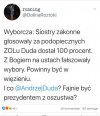 Duda wygral w "demokratycznych" wyborach PiSu i KK
