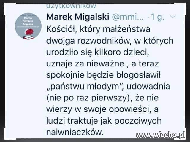 I ja się z tym nie zgodzić.
