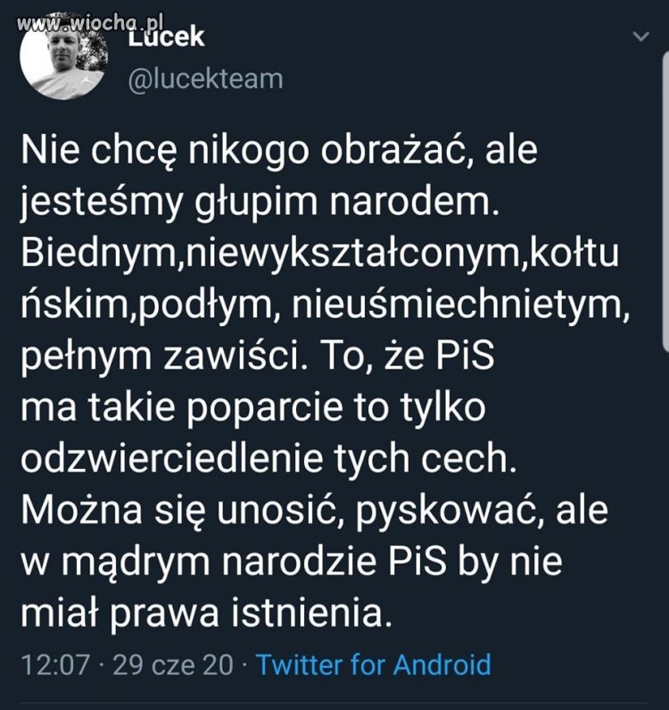 Niestety ale tak jest