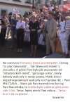 Nawołuje do szacunku
