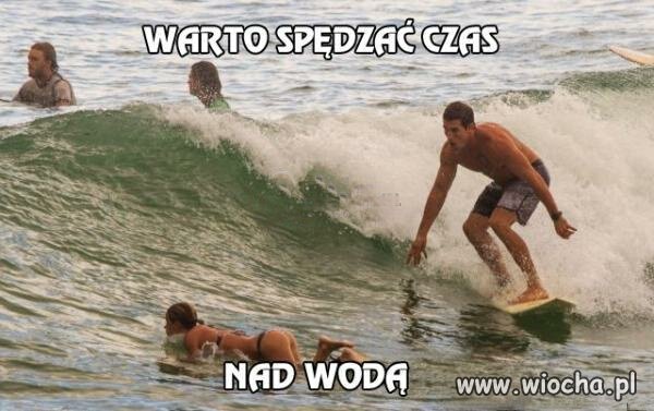 Może Bałtyk i jest zimny i ma małe fale