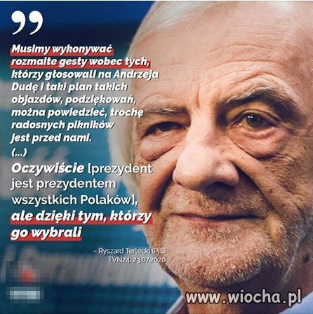 Gesty prezydenta na wypadek nowych wyborów...