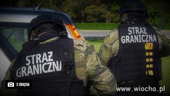 Polscy strażnicy graniczni przyłapani na przemycie.