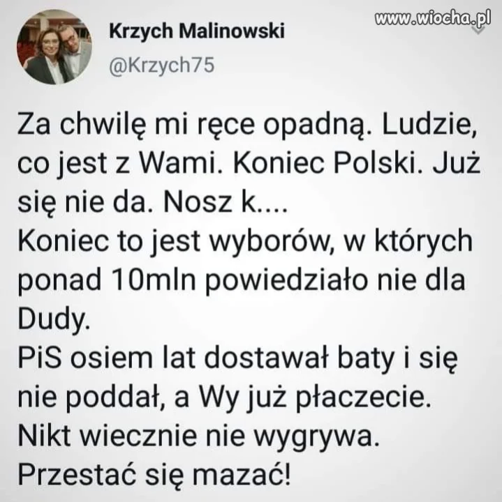 Przestać się mazać!