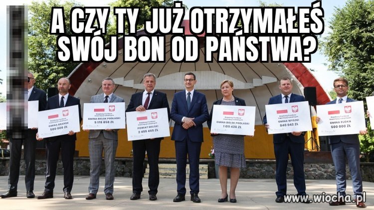 Pic na wodę, fotomontaż.