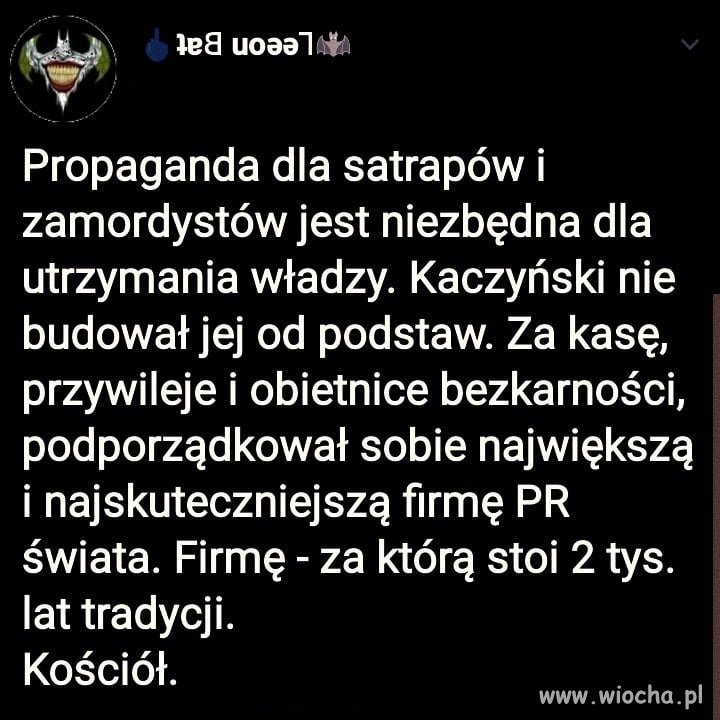 Smutne to lecz prawdziwe ...