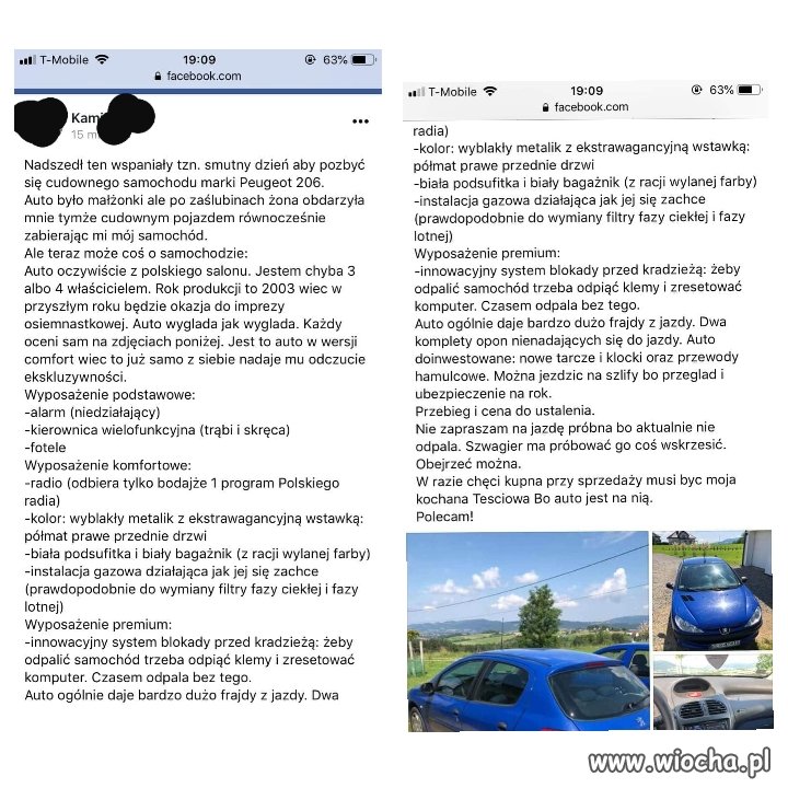 Polak płakał jak sprzedawał