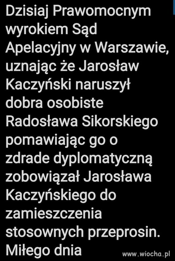 Kaczyński nie kłam 