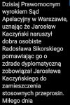 Kaczyński nie kłam 