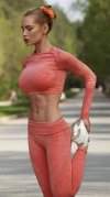 Poranny jogging.