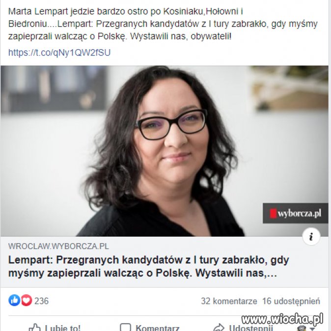 Zaczęło się szukanie winnych