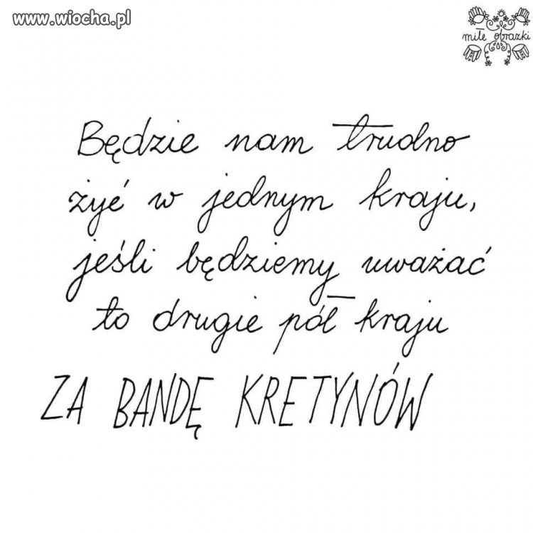 Już jest trudno... 