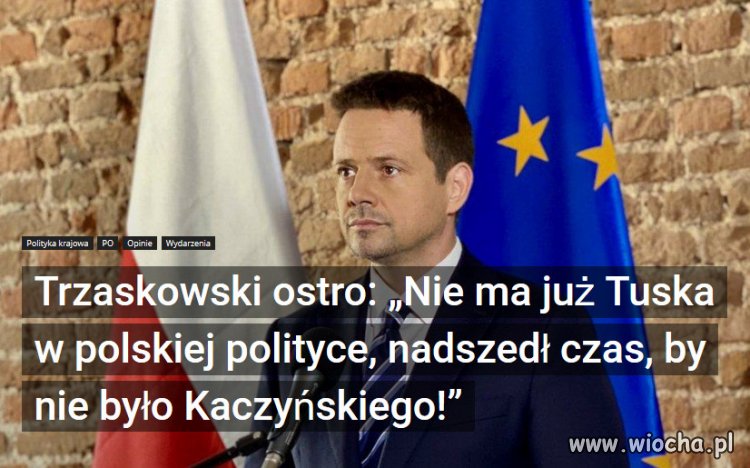 Trzaskowski porywa tłumy