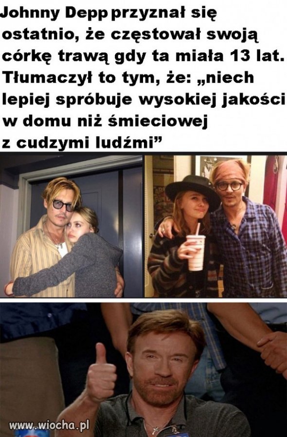 Nie ma jak, od taty...   