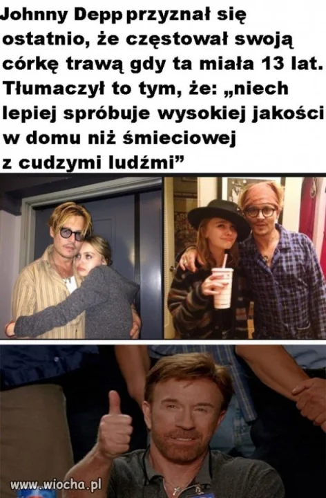 Nie ma jak, od taty...   