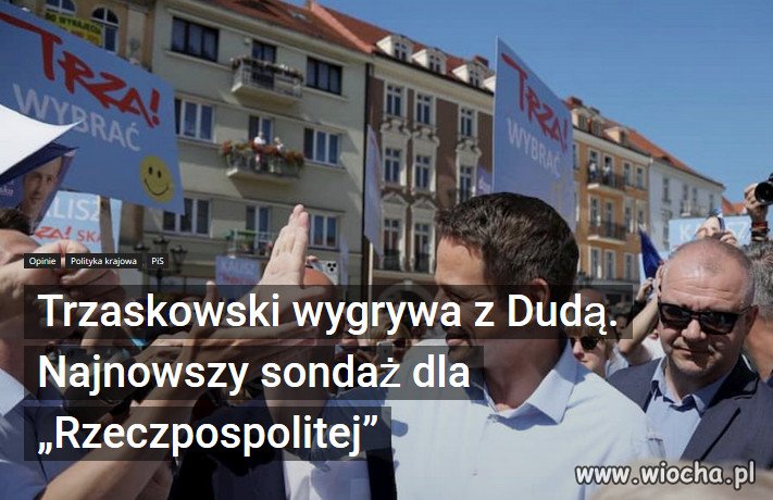 Ostatni sondaż dla „Rzeczpospolitej” pokazuje to.