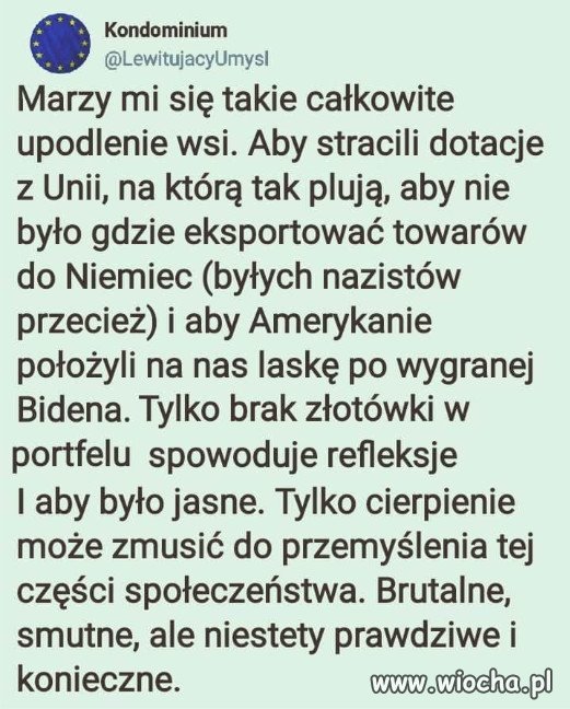 Kto ma podobne przemyślenia?