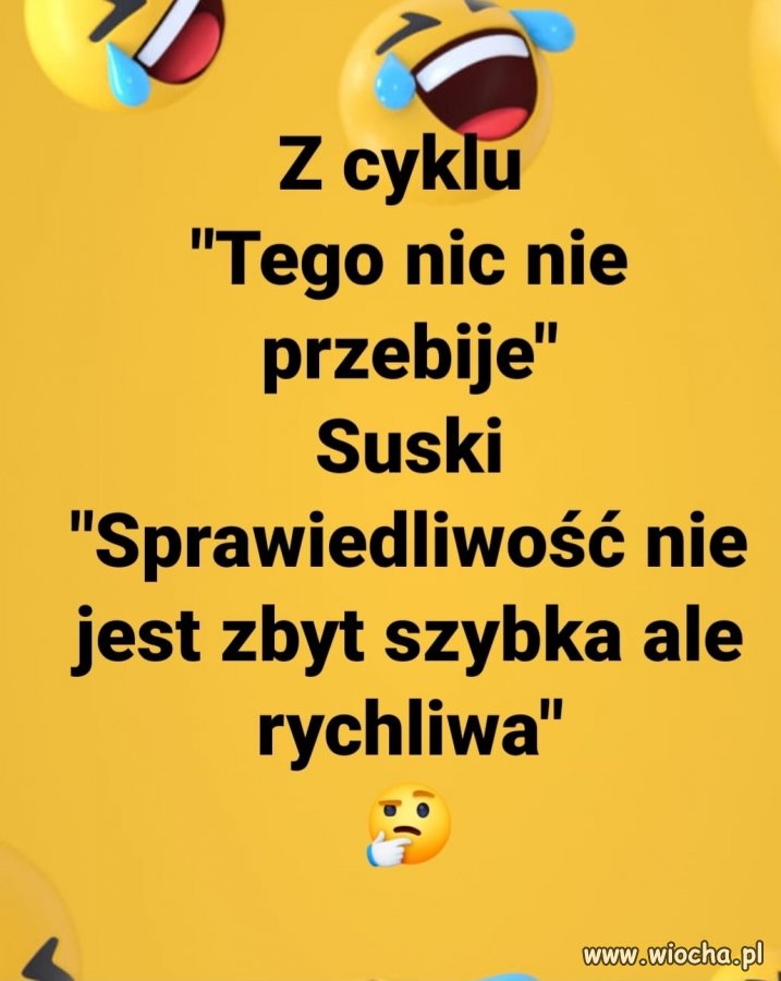 Suski znów dał głos ...