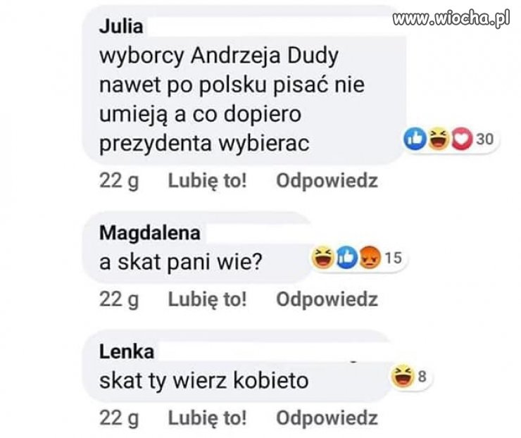 Czasami ktoś postawi tezę i ma od razu dowód