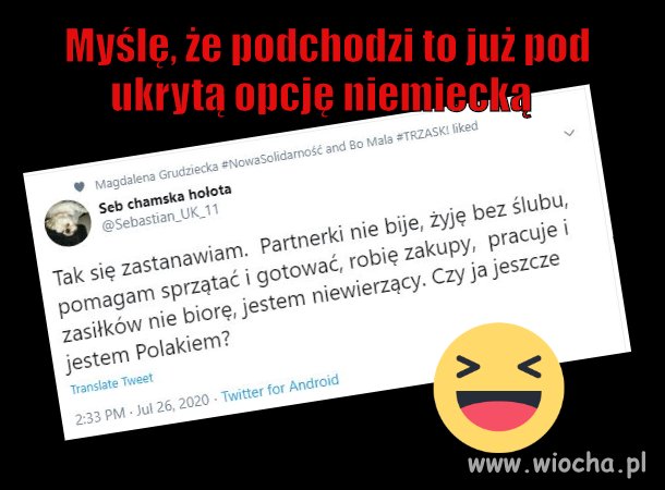 Też się nad tym zastanawiam