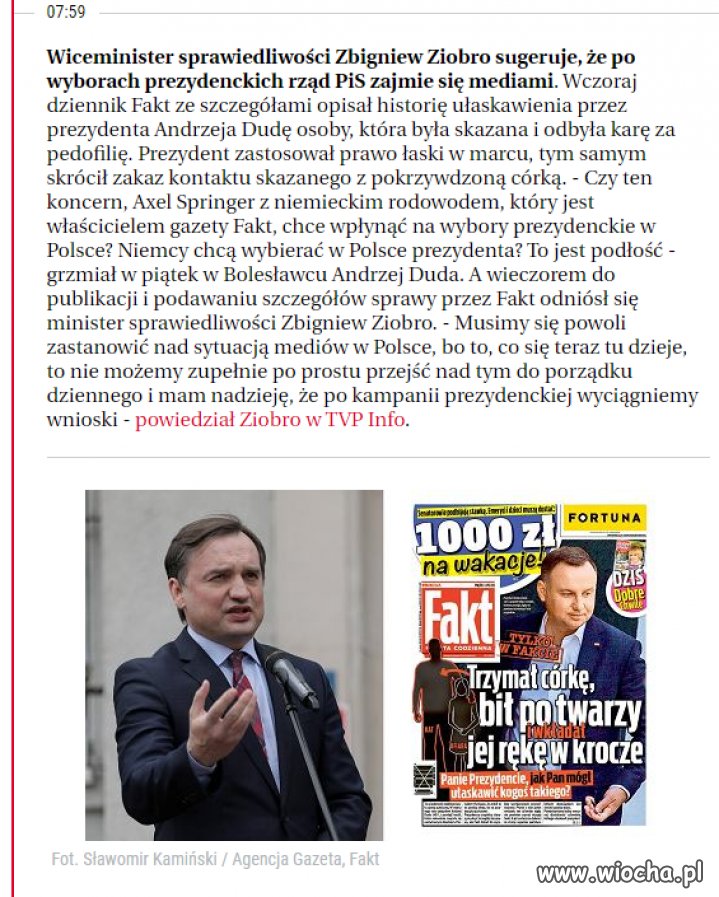 Trzeba temu nadać maksymalny rozgłos.