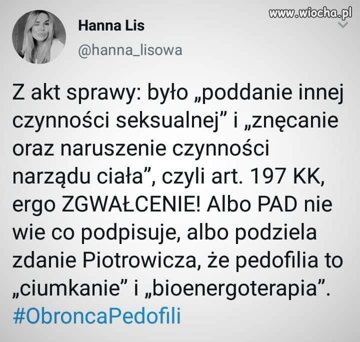 On podpisze co mu każą. Wszystko. 