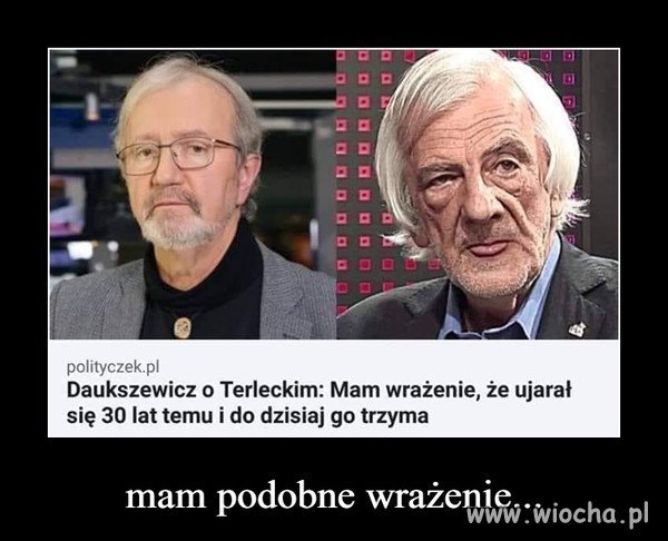 A ja sądzę że jest na nieustającym 