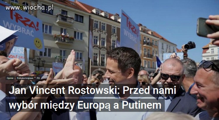 Polacy powinni wybrać, czy bliżej im do Europy...