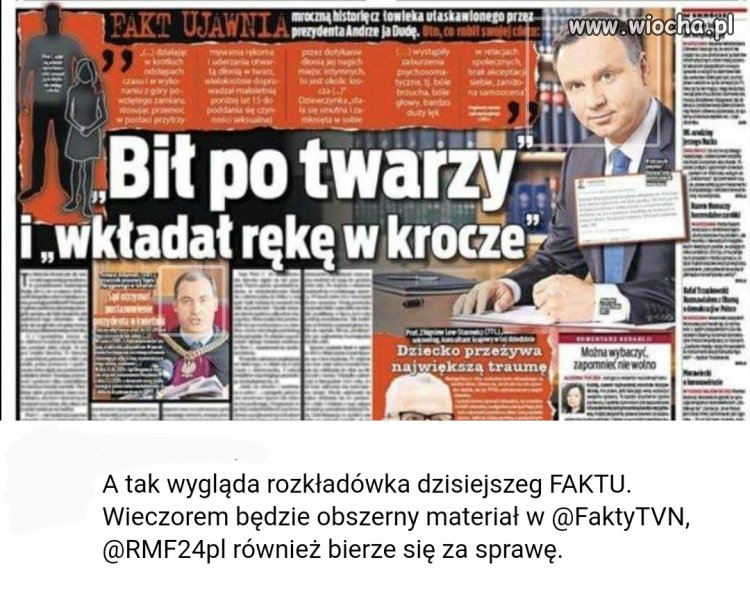 Takiego prezydenta chcecie?