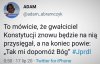 I będzie klęczał przez 5 lat. 