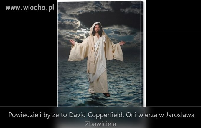 Jezus chodzi po wodzie