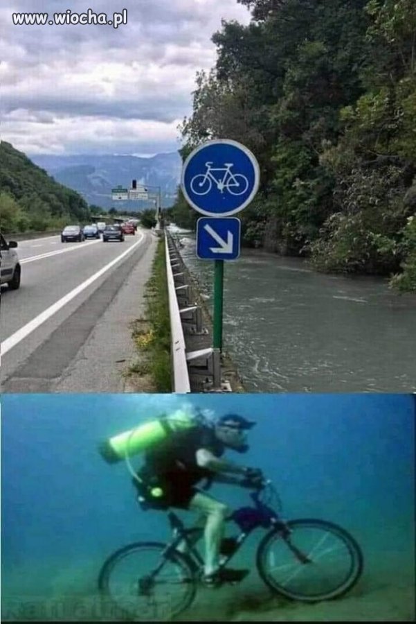Ścieżka rowerowa dla twardzieli 